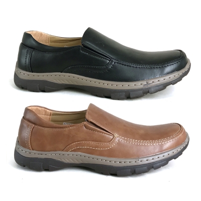 Men Casual Shoes Black | Brown CSA739M1